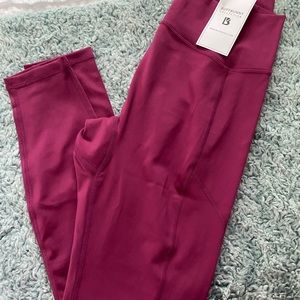 Buffbunny NWT Dark Pink Leggings - Size L
